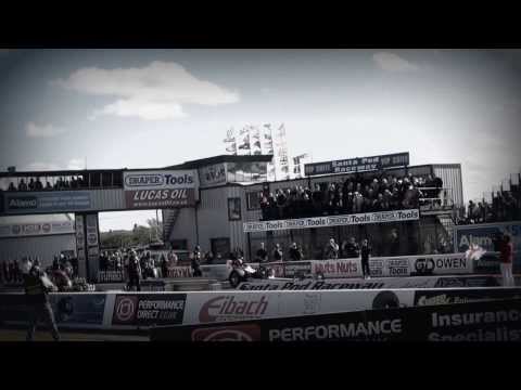 flag start drag racing