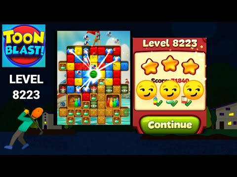 Toon Blast Level 8223