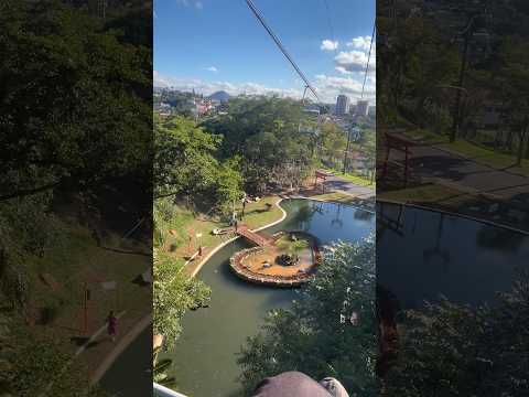 Passeando de teleférico em Atibaia São Paulo. #atibaia #interior #saopaulo #viagem