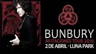 Enrique Bunbury : 03-04-16,  Luna Park, Bs Ab Argentina - FULLSHOW