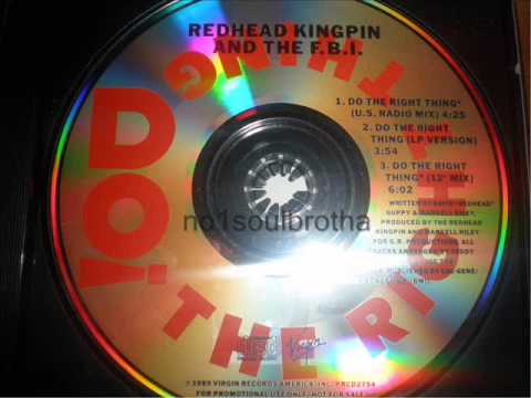 Redhead Kingpin & The FBI "Do The Right Thing" (US Radio Mix)