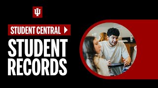 Student Records at IU Bloomington
