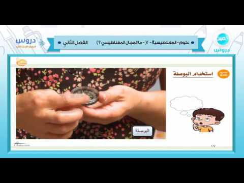 رابع ابتدائي | الفصل الدراسي الثاني 1438| علوم | المغناطيسية