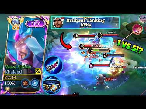 THIS IS WHY FIGHTER EMBLEM KHALEED ROAM IS MORE OP THAN TANK EMBLEM! (INSANE SUSTAIN META)