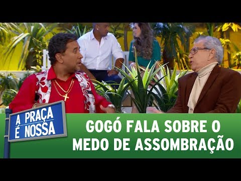 Gogó fala sobre medo de assombração | A Praça É Nossa (03/08/17)