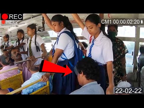 See What These Girls Facing In Travelling | Girls Self Defense techniques during Public Transport ▶1:52