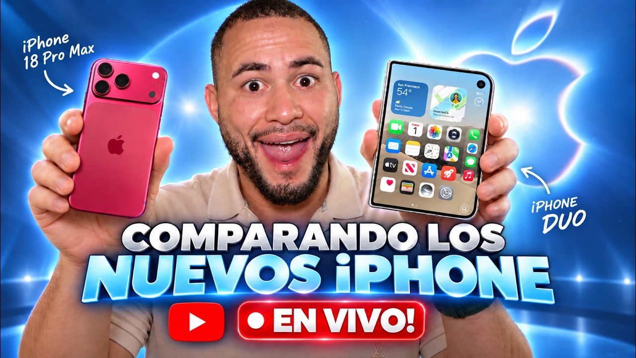 COMPRANDO NUEVO iPhone 18 Pro Max, iPhone DUO! EN VIVO!!!
