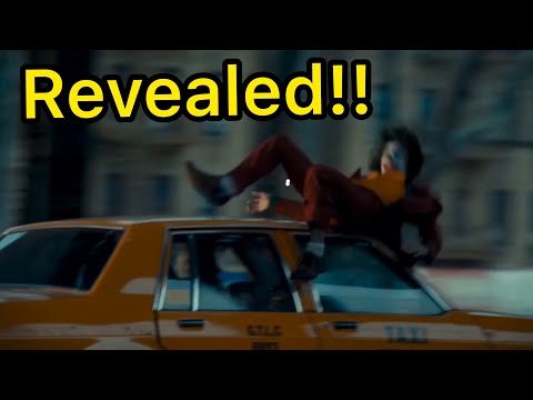 Joker: Cop chase scene. TAXI DRIVER REVEALED!!