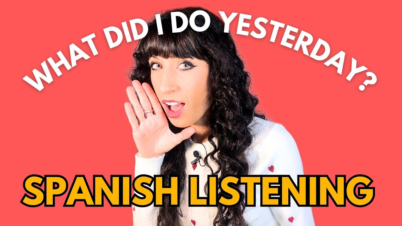5 min-Easy Spanish talking (Comprehensible input) 🇪🇸