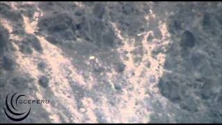 UFO TRASPASA ROCA-TEORIA DE LAS CUERDAS-UFO ENTERS IN THE ROCK-THEORY OF THE CORDS-GLADYS CORDOVA