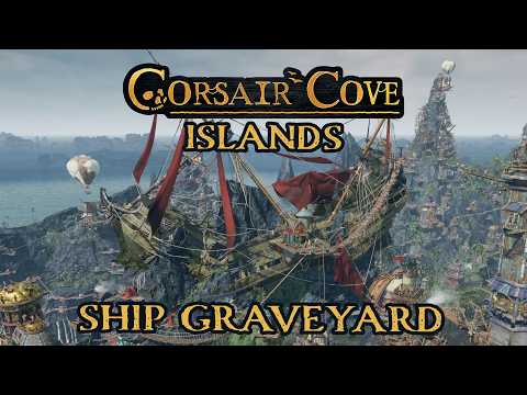 Corsair Cove - Ship Graveyard Island | Pirate City Builder