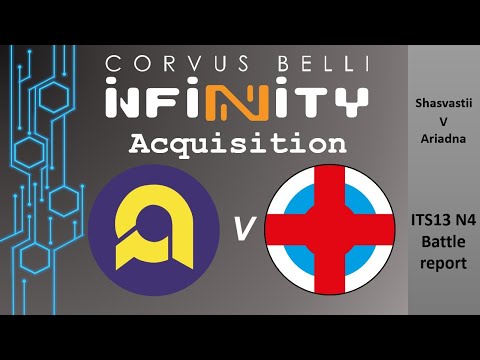 Fast Panda Gaming: Infinity N4 ITS13 Battle Report - Acquisition (Ariadna vs. Shasvastii)