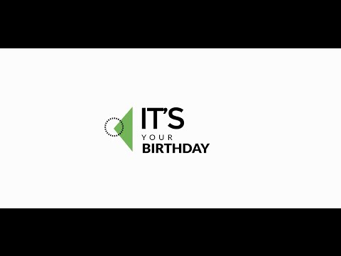 Happy Birthday Song for Alexa, Kinetic Typography 1080p