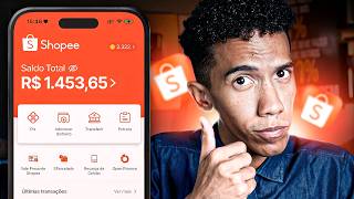SHOPEE VÍDEO: Como FIZ R$1.400 em 30 DIAS (apenas ME COPIE) | Jhonatas Silva