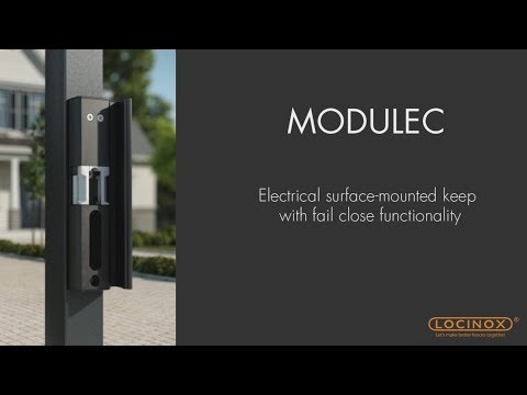 Modulec Electric Surface Mounted Keep - Locinox Installation