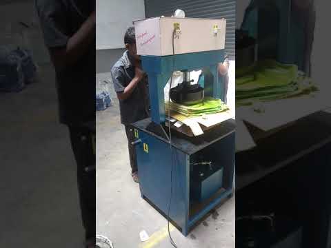AUTOMATIC DOUBLE DIE PAPER PLATE MACHINE
