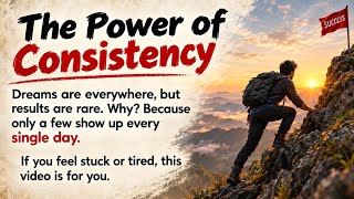 Be Consistent in Everything 🔥 || Learn English Through Motivation 🔥 || Motivational Video ✅