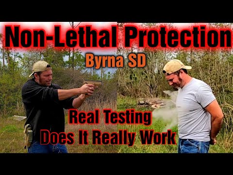 Byrna SD Non-Lethal Protection Real Testing, Will It Stop A Attacker ?