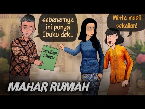 Keluarga Manipulatif - Minta Rumah Untuk Mahar Nikah #HORORMISTERI | Kartun Hantu, Animasi Horror