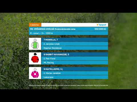 MO, 30. 8. 2020, 7. dostih - 99. VRŠANSKÁ UHELNÁ Svatováclavská cena