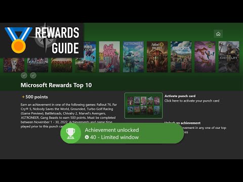 Microsoft Rewards Top 10 November Punch Card Rewards Guide on Xbox - Astroneer