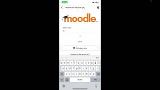 Moodle mobil giriş nasıl yapılır?