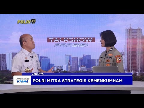 DIV HUMAS POLRI TERIMA AUDIENSI KEMENKUMHAM RI
