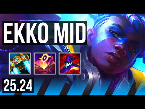 EKKO vs KATARINA (MID) | NA Grandmaster | 25.24