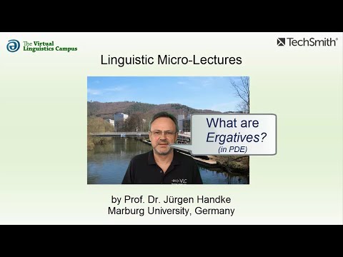 SYN_015 - Linguistic Micro-Lectures: Ergatives