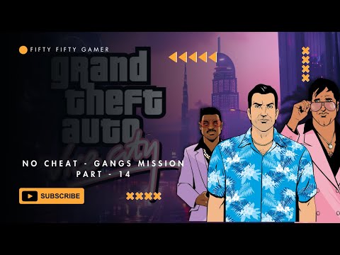 GTA Vice City - Definitive Edition| Gang Missions - Part 14 (HD Gameplay) | Walkthrough NO CHEAT