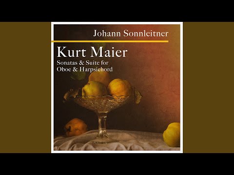 Sonata in E Minor for Oboe D'amore & Harpsichord Obligato, BWV 528: I. Adagio - Vivace