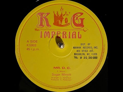 Sugar Minott - Mr. D. C. (12")