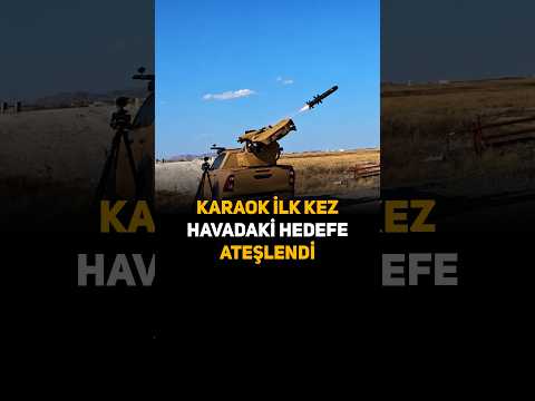 KARAOK FIRED AT AN AIRBORNE TARGET FOR THE FIRST ...
