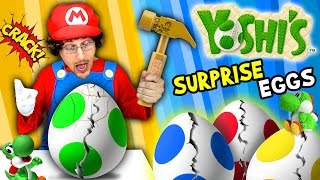 YOSHI'S SURPRISE EGGS!    Trouble Maker Toys!!!   (FGTEEV Skit / Unboxing)