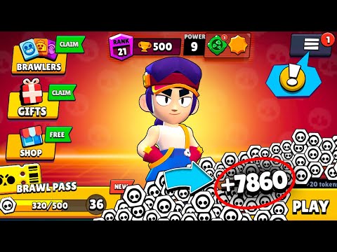 Complete 1000 TOKENS QUEST With FANG - Brawl Stars Quests #10