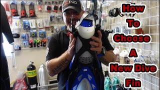How To Choose A New Dive Fin