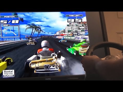 Club Kart: European Session (Arcade) with 270 Degree Wheel in Demul