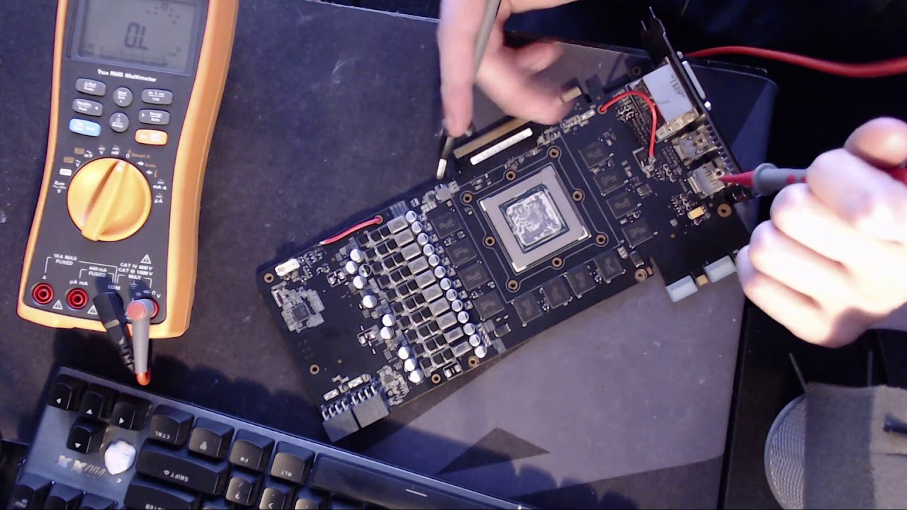 DON'T USE CONTINUITY MODE TO CHECK GPUS FOR SHORT CIRCUITS