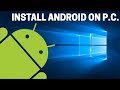 Install Android On VirtualBox
