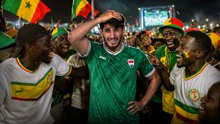 شجعت العراق من وسط السنغال 🇮🇶🇸🇳 #عمر_يجرب