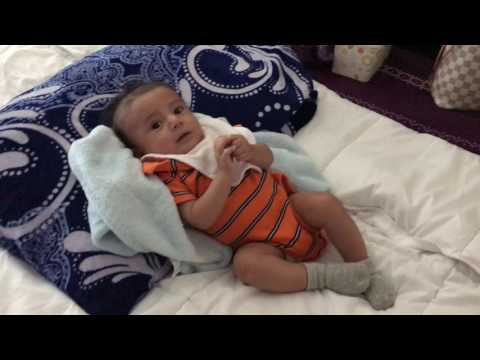Natural Baby Teething Relief for Fuzzy Baby egg and dime