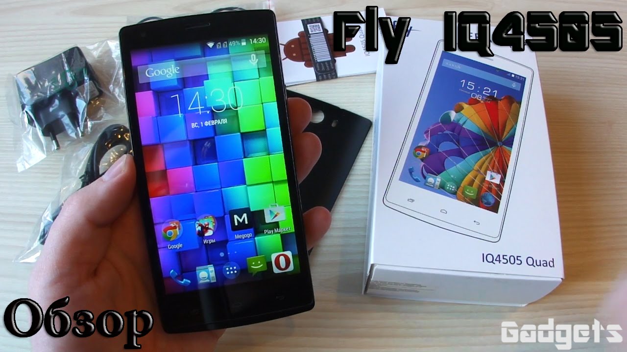 Смартфон Fly IQ4505 ERA Life 7 Quad (2Sim 4Gb) White