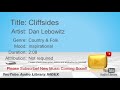 New Free Music 2018 Cliffsides Dan Lebowitz Country Folk Inspirational YouTube Audio Library BGM