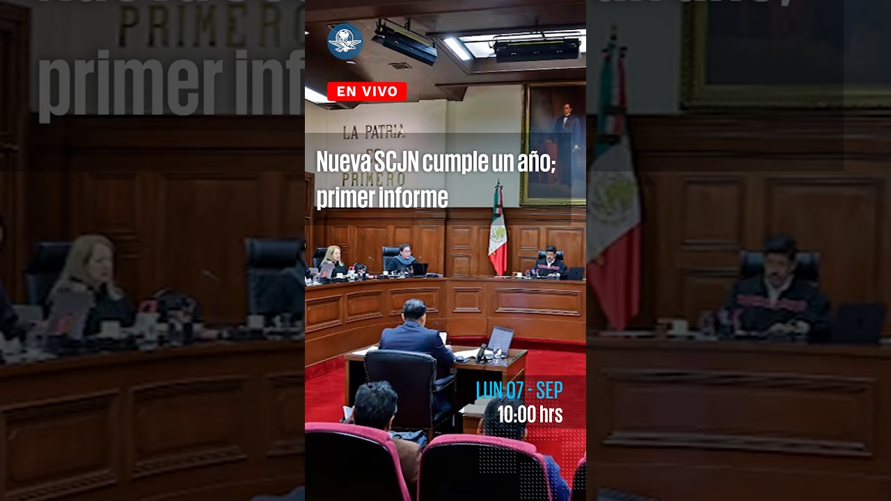 Nueva Suprema Corte de Justicia cumple un año; primer informe de la SCJN 📱