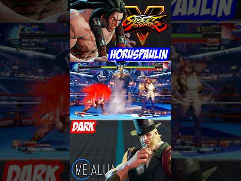 SFV CE - HorusPaulin(NECALLI) VS DARK(G) 🌘 MeiaLua 🌘
