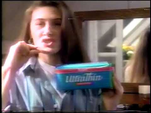 1991 Kotex Ultrathin Maxipad Commercial