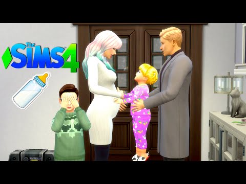 Sims 4 Pregnancy! Baby Goldie is a Big Sister