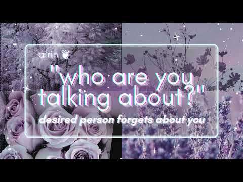 make desired person forget about you ❦ subliminal