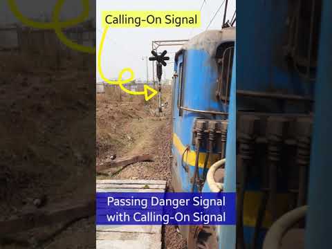 SPAD - Signal Passing At Danger with Calling-On Signal | Shorts | Abhishek Chaurasia