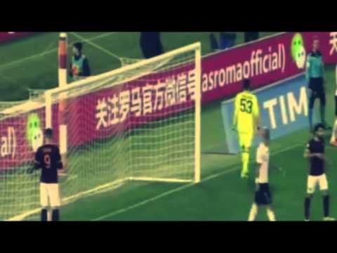 Edin Dzeko Epic Funny Miss vs Palermo - Roma 5 vs 0 Palermo Serie A 2016